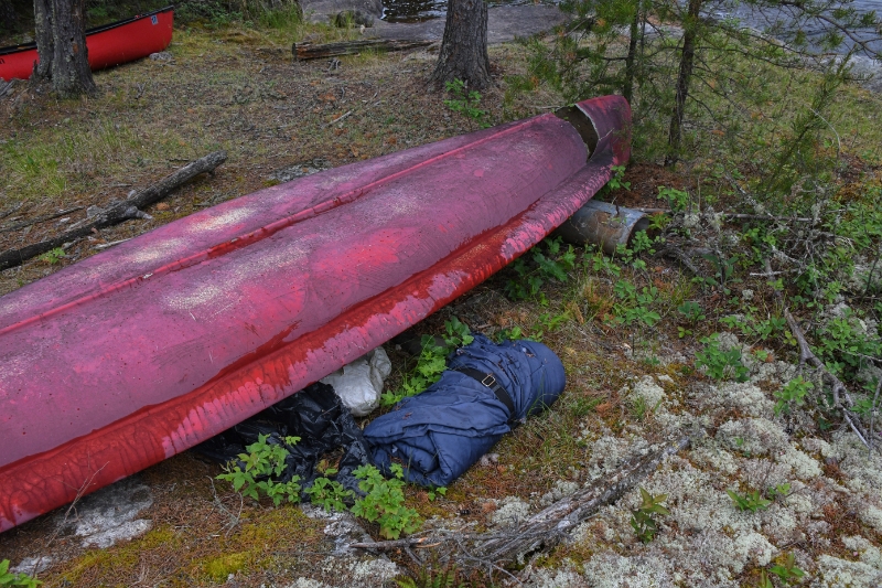 D50_2301.jpg - An old canoe left on the portage