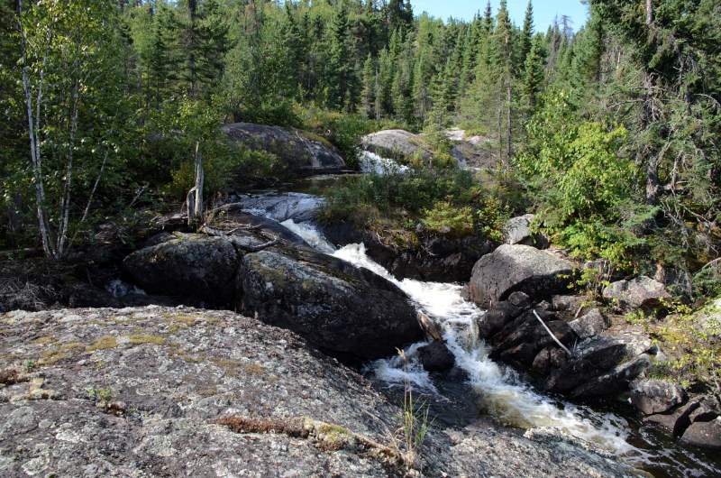 700_5050.jpg - The Falls into Wrist Lake