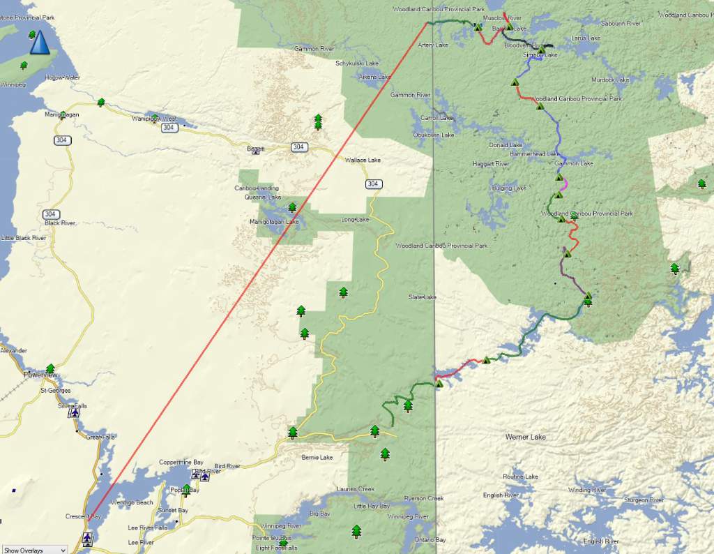 Capture.JPG - The route. 165 miles, 13 days paddle