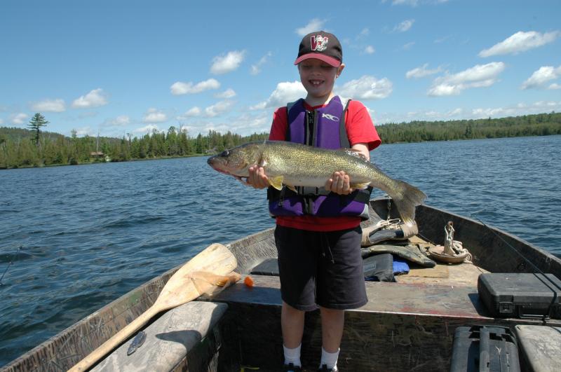 DSC_0972.jpg - One big walleye but it was one of the few we caught
